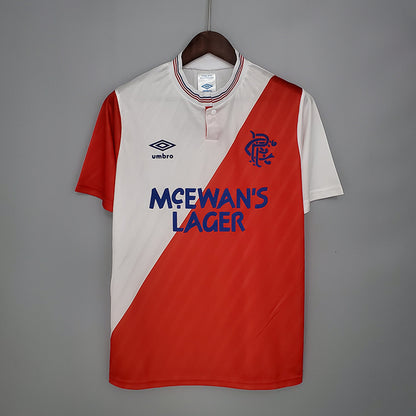 1987 - 1988 Rangers Away - Retro Jersey