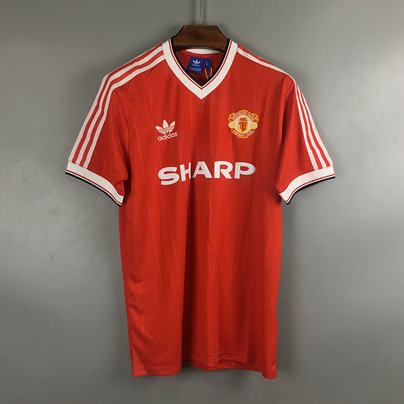 1984 Manchester United Home - Retro Jersey