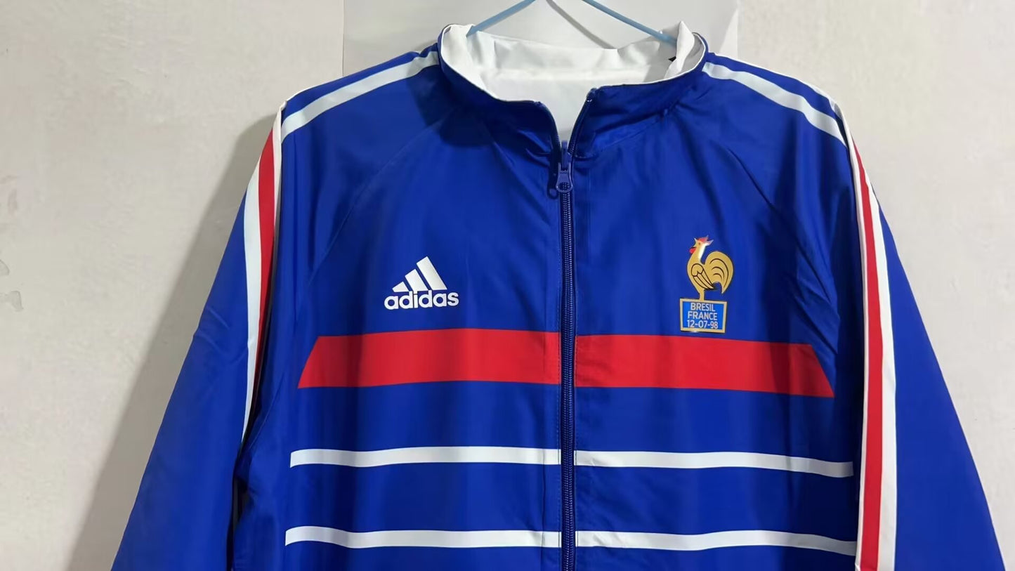 2006 France Home - Windbreaker Jacket - Retro Jacket