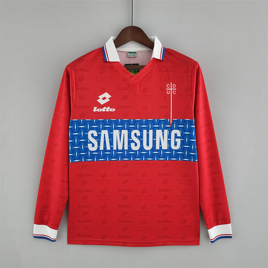 1996 Deportivo Universidad Católica Away - Long Sleeve - Retro Jersey