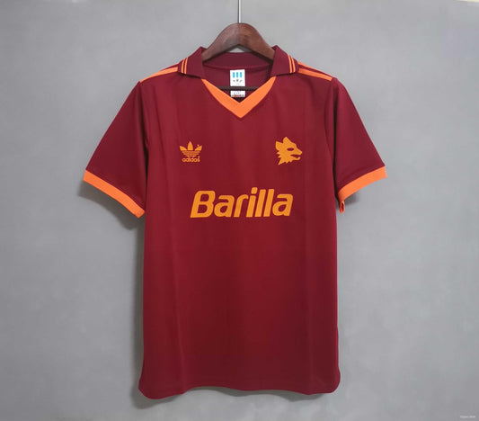 1992 - 1994 Roma Home - Retro Jersey