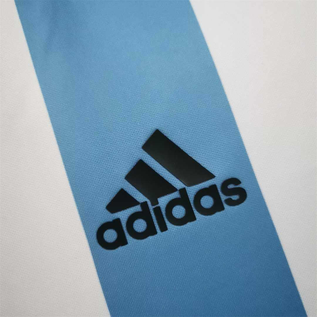 2014 Argentina Home - MESSI 10 Print - Retro Jersey