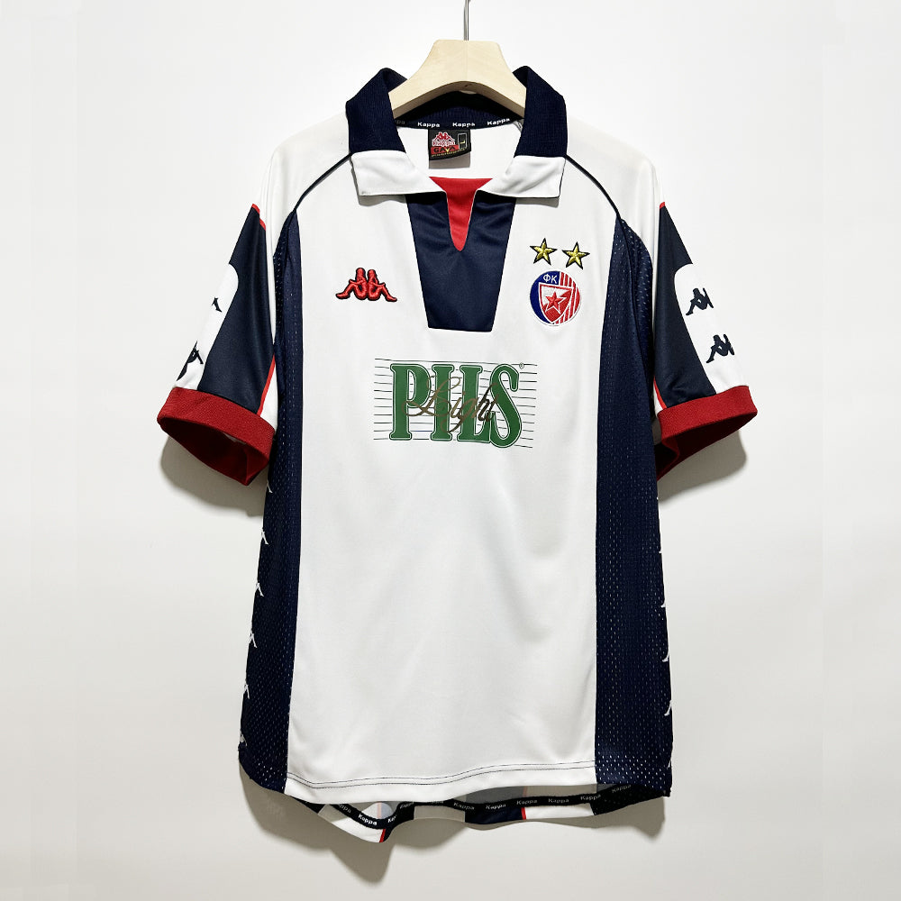 1999 - 2001 Red Star Belgrade Away - Retro Jersey