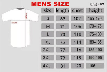 size chart for liverpool shirt