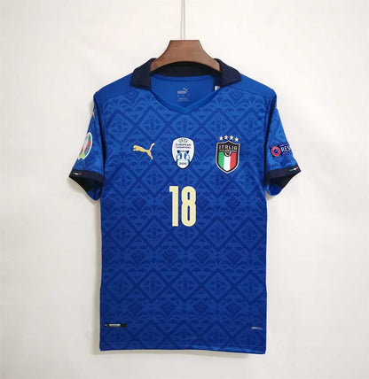 2020 Italy Home - Euro Winners- BARELLA 18 - Retro Jersey