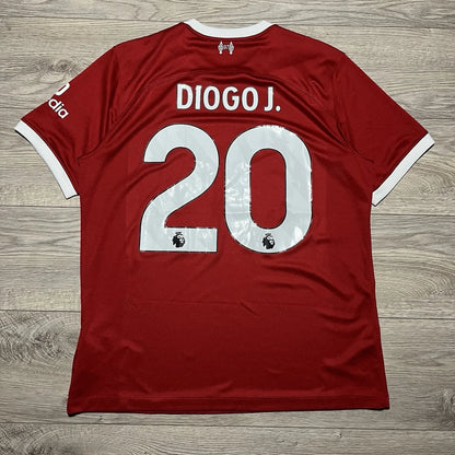 2023 - 2024 Liverpool Home - DIOGO J 20 Print (JOTA) - Jersey