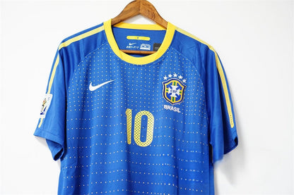 2010 Brazil Away - KAKA 10 Print - Retro Jersey